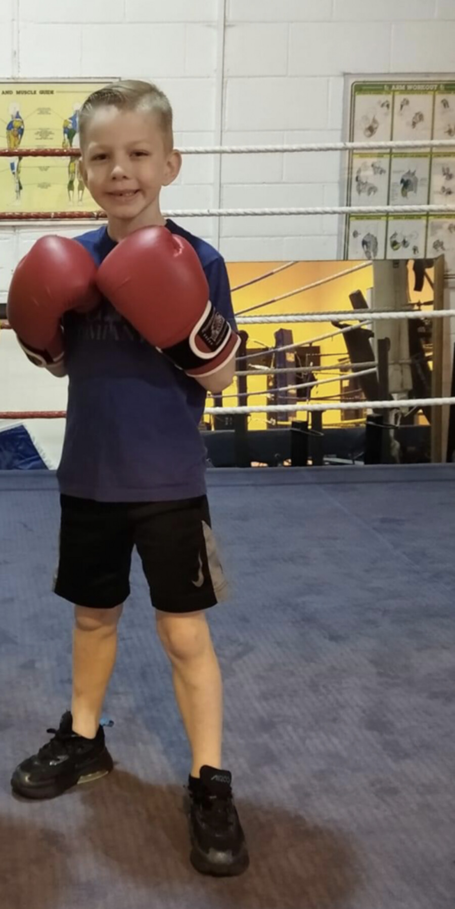 Jamie boxing